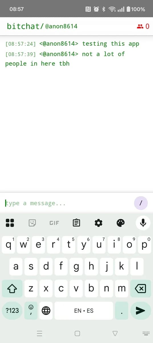 bitchat screenshot 2