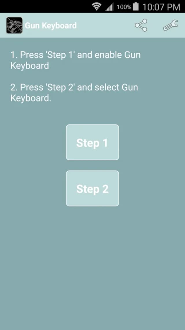 Gun Keyboard screenshot 5