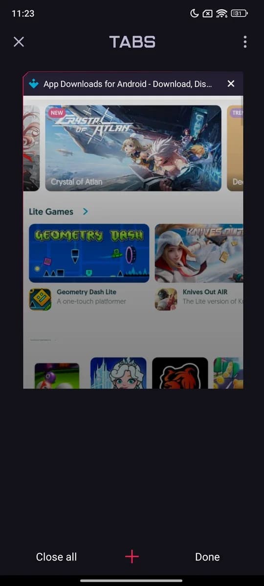 Opera GX screenshot 4
