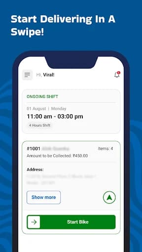 Domino’s Delivery Partner App screenshot 3