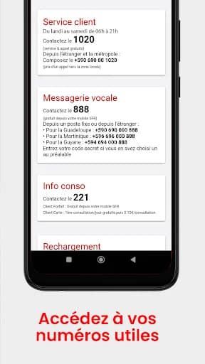 SFR Caraïbe Mon Compte screenshot 6