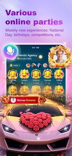 Waho - Live Stream, Voice Chat screenshot 2