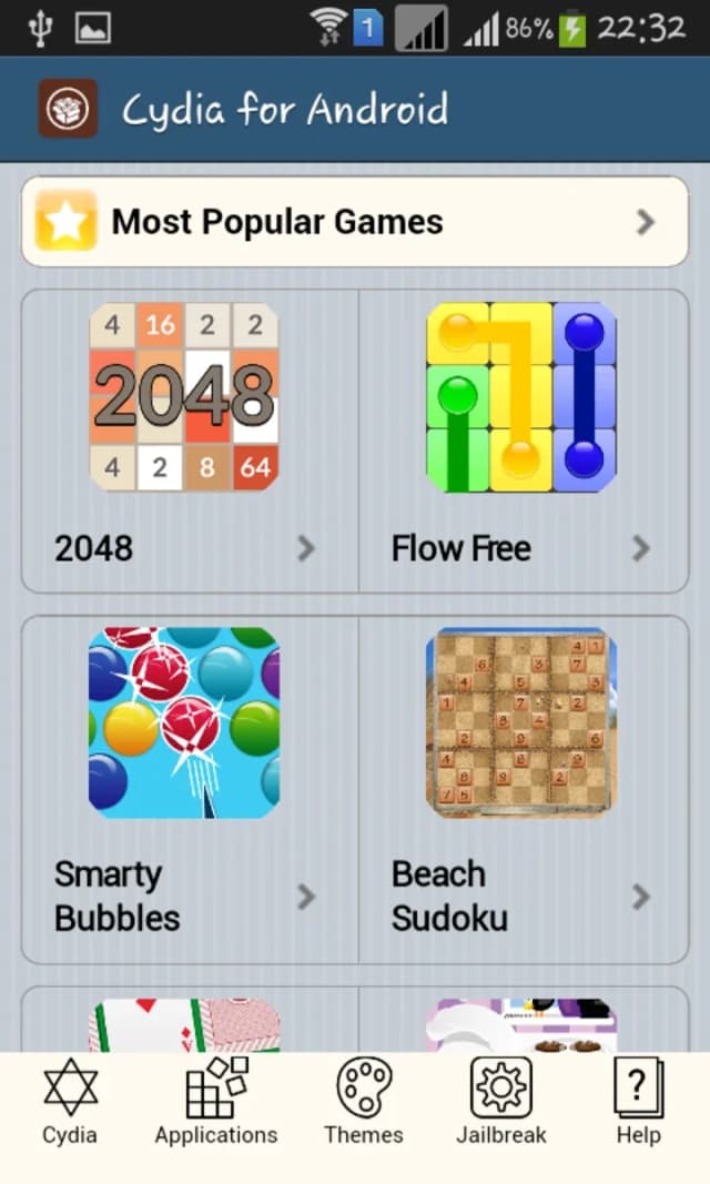 Cydia screenshot 3