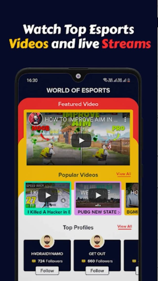 Gamerji Esports screenshot 1