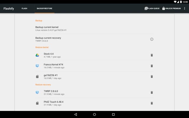 Flashify screenshot 1
