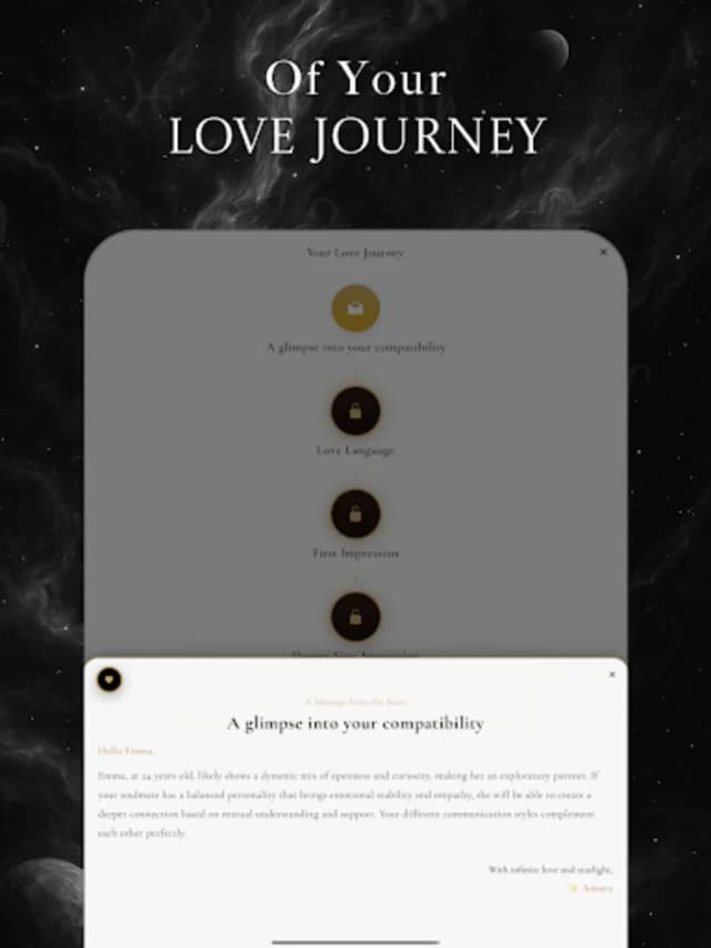 Amora screenshot 2