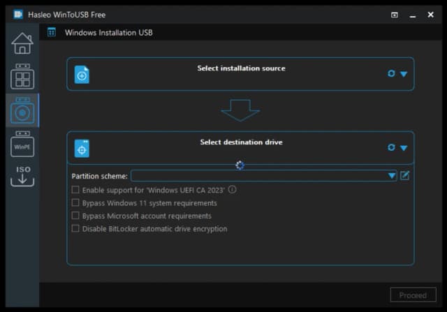 WinToUSB screenshot 3
