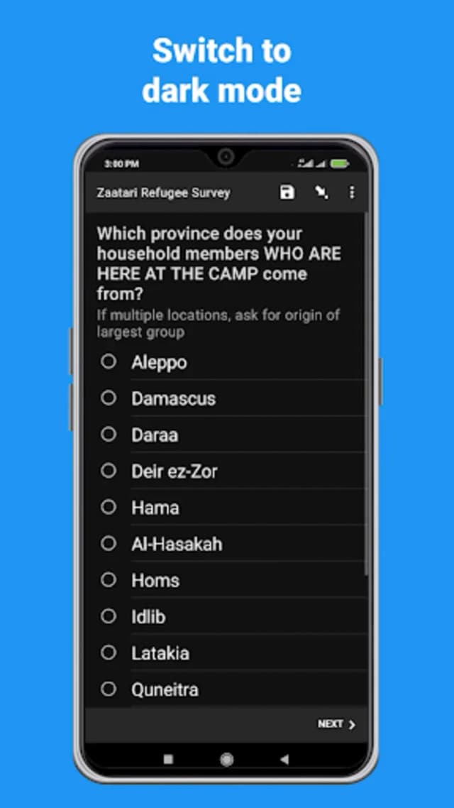 KoboCollect screenshot 3