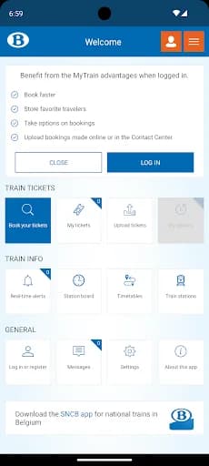 SNCB International screenshot 1