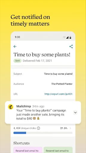 Mailchimp Email Marketing screenshot 6