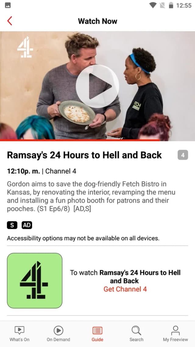 Freeview screenshot 3