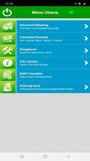 Mobile Banking Bank Kalbar screenshot 3