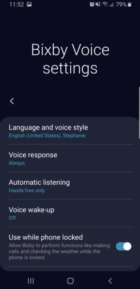 Bixby Service screenshot 3