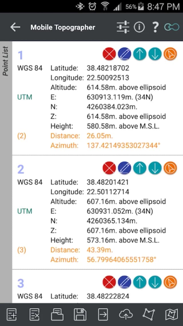 Mobile Topographer screenshot 3