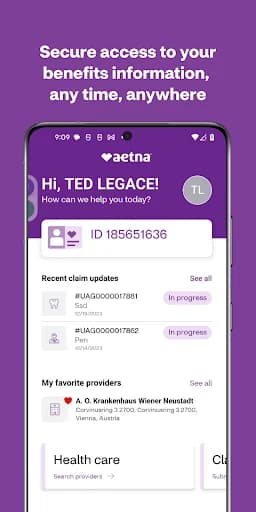 Aetna International screenshot 1