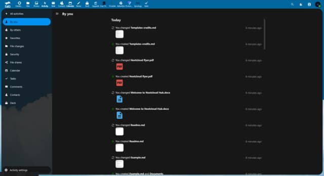 Nextcloud screenshot 5