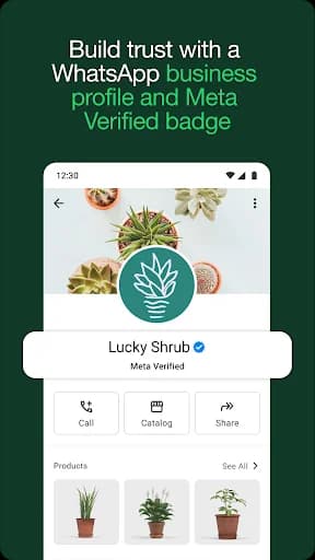 WhatsApp Business screenshot 1