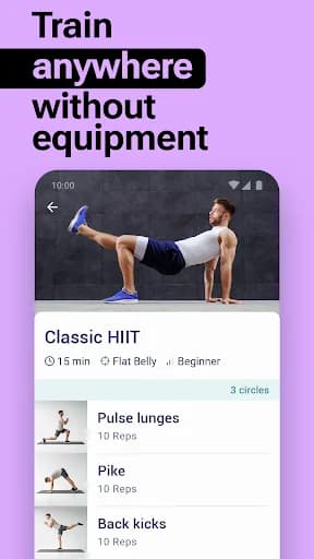 HitFit — Home Workout Planner screenshot 4