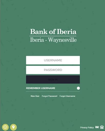 Bank of Iberia MO screenshot 1
