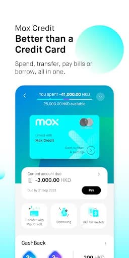 Mox Bank screenshot 5