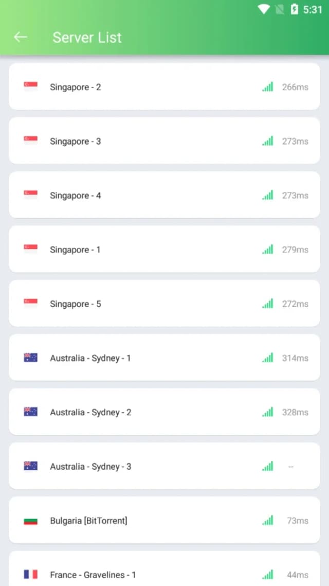 Panda VPN Pro screenshot 5