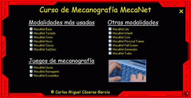MecaNet screenshot 2