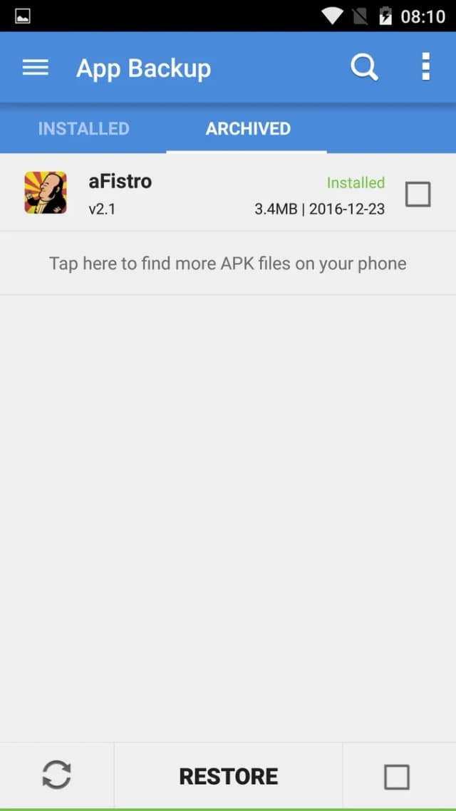 App Backup and Restore screenshot 3
