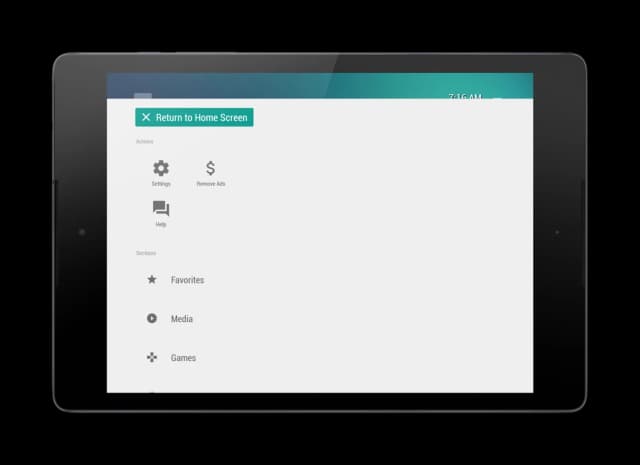 TVLauncher screenshot 1