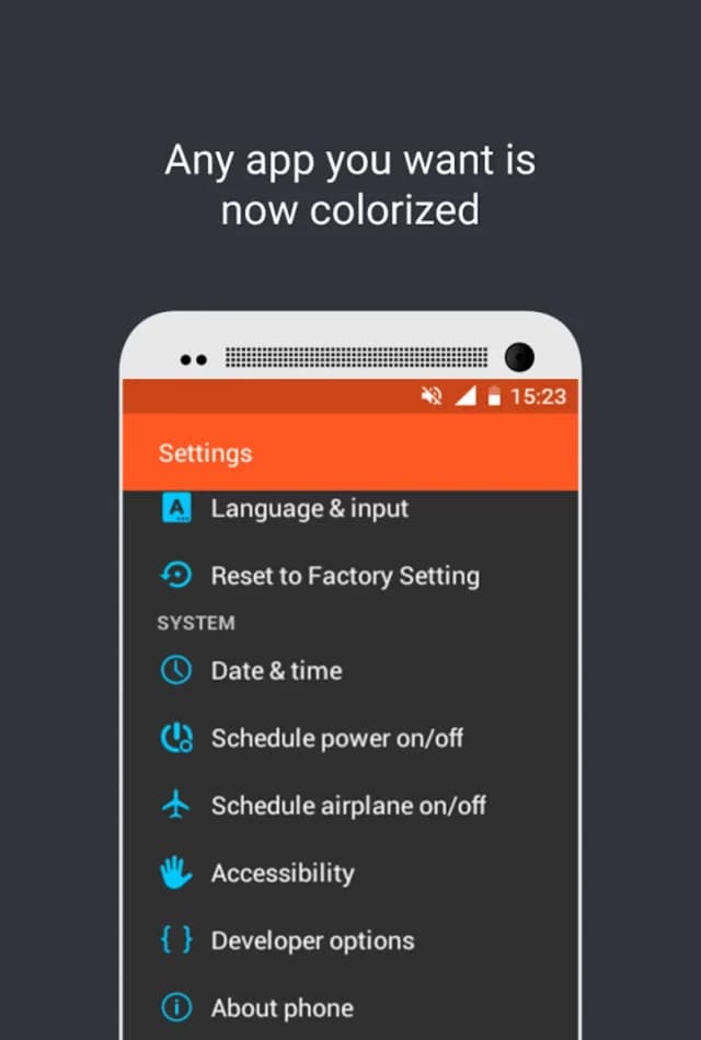 Material Status Bar screenshot 2