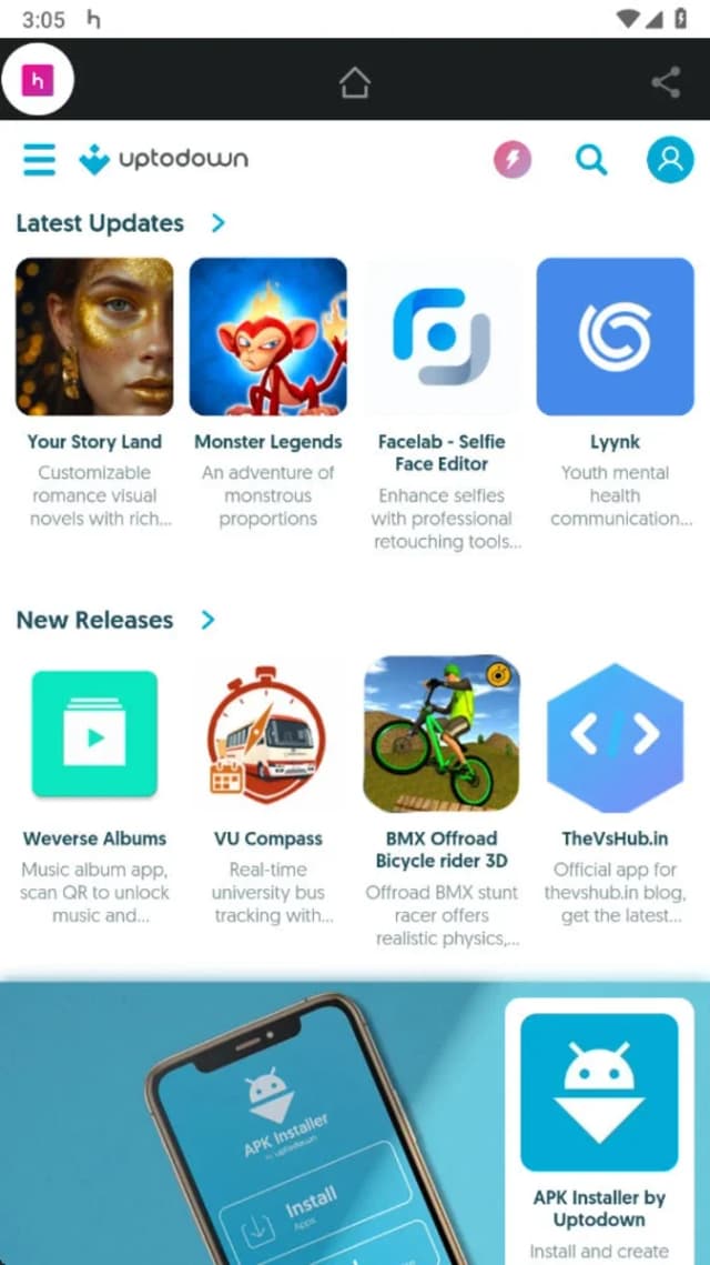 Hopa - Background Browser screenshot 4