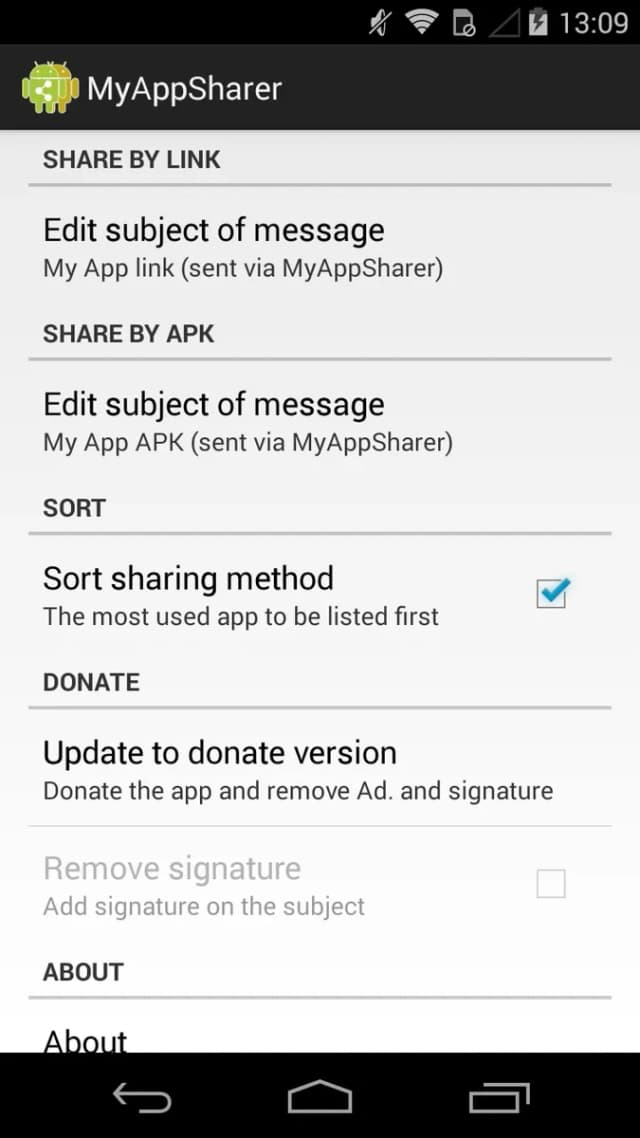 MyAppSharer screenshot 4