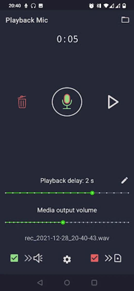 Playback Mic screenshot 2