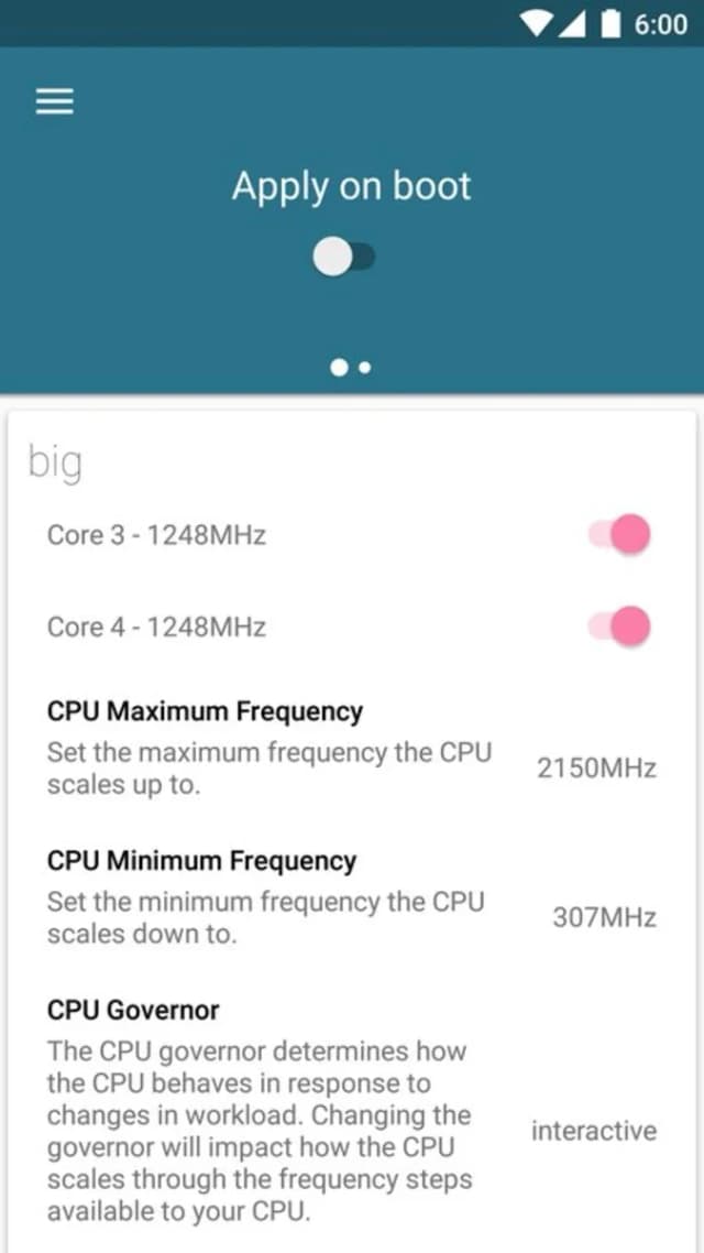 Kernel Adiutor screenshot 4