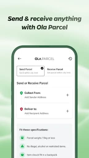 Ola: Book Cab, Auto, Bike Taxi screenshot 6