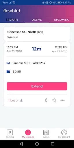 Flowbird Parking screenshot 4