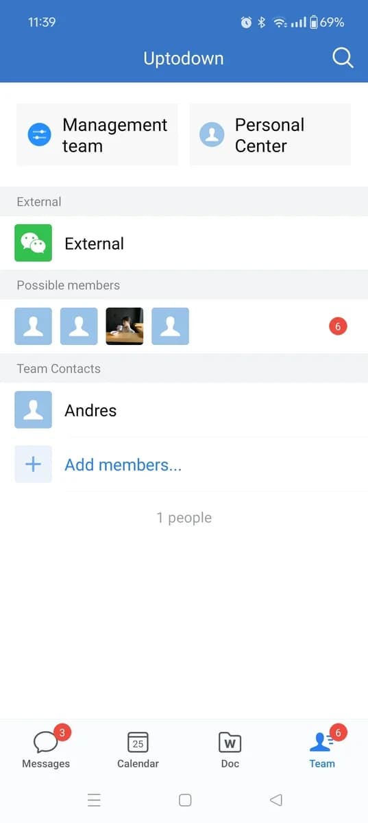 WeCom screenshot 3