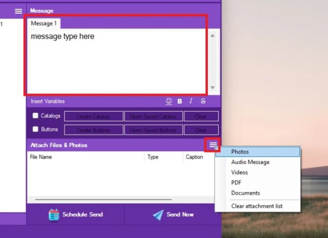 WhatSender screenshot 1