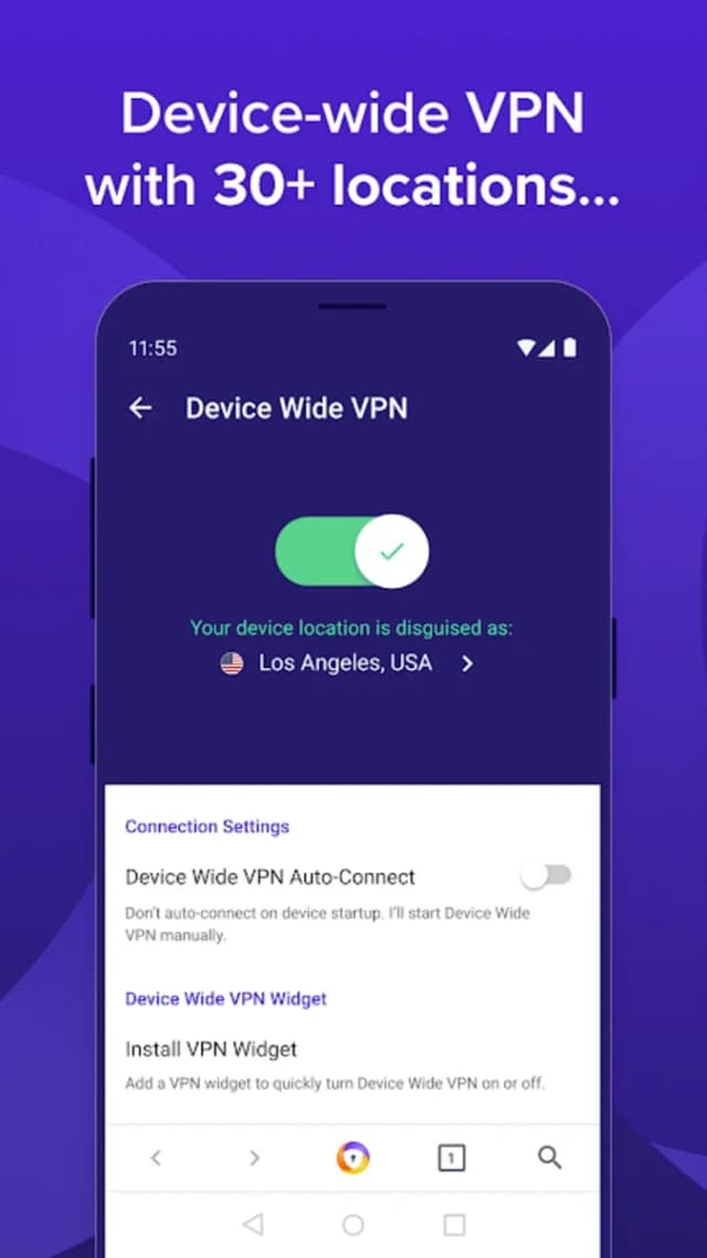 Avast Secure Browser screenshot 1