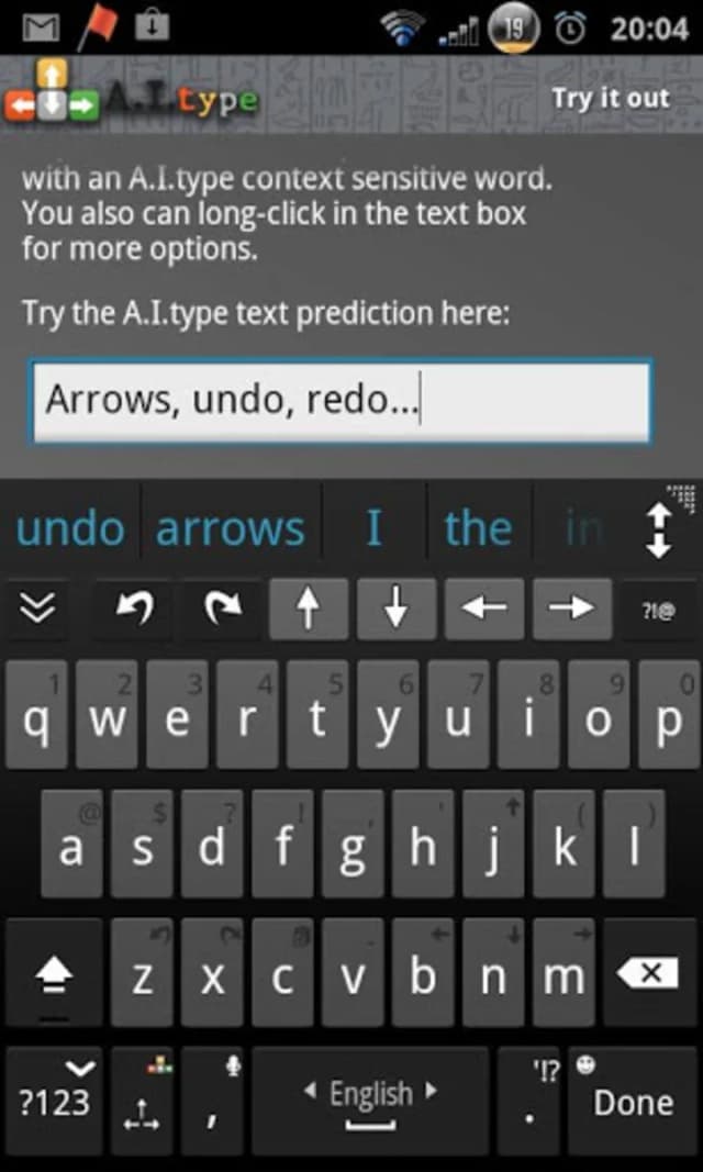 A.I.type Keyboard Free screenshot 2
