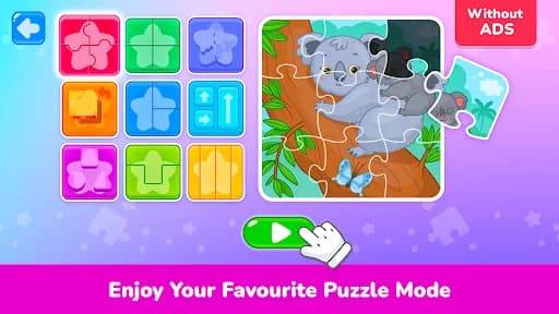 Puzzle games for kids 2-5 year screenshot 1