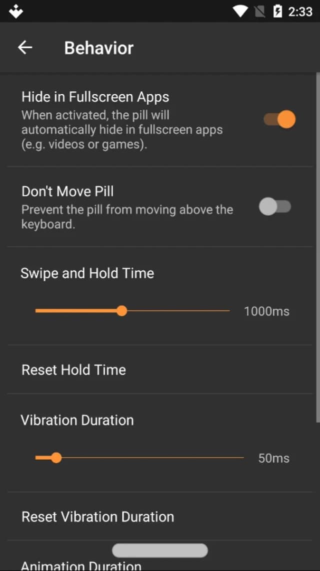 Navigation Gestures screenshot 4