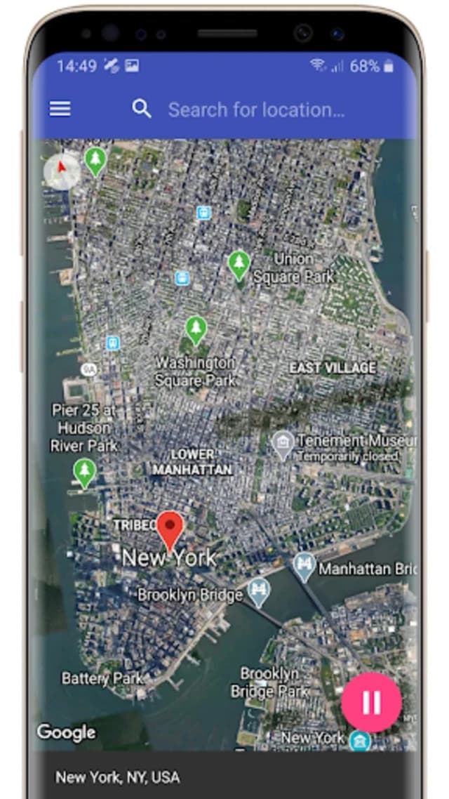 Fake GPS Location PROFESSIONAL screenshot 2