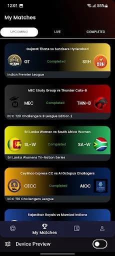 Vega11 - Fantasy Cricket App screenshot 3