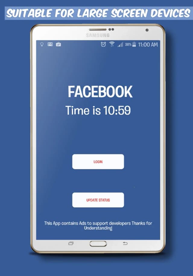 Lite Facebook screenshot 1