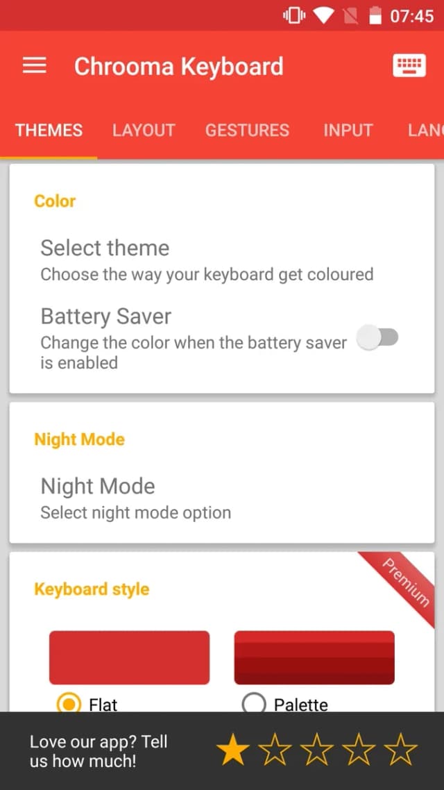Chrooma Keyboard screenshot 2