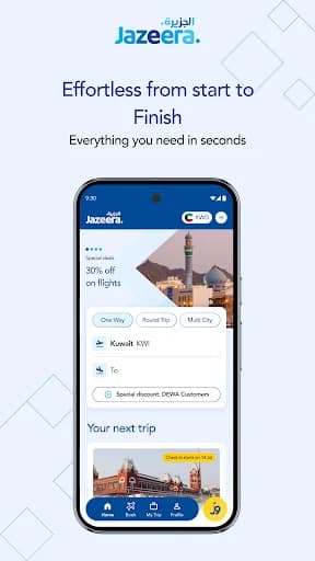 Jazeera Airways screenshot 2