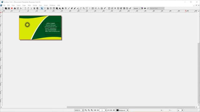 Scribus screenshot 5