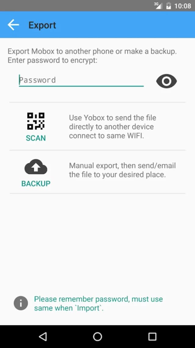 Mobox screenshot 2