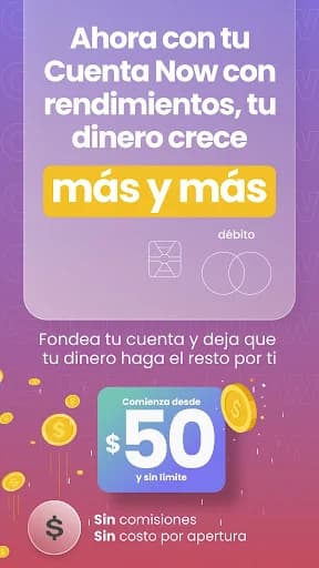 Now Bank: Crédito y Ahorro screenshot 2