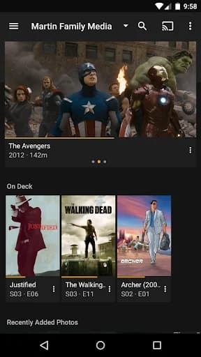 Plex Media Server screenshot 1